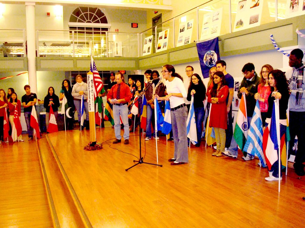 Kaleidoscope 4th Annual Event-World Peace Flag Ceremony November 19, 2008