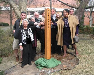 Delta College, USA-Peace Poles-gifted to schools in Kenya, Japan and China