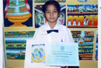 2009 Peace Pals Art Exhibition and Awards 1st Place Winner, THAILAND