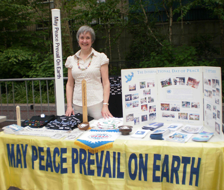 Call for Disarmament in NYC, USA