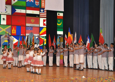 World Peace Prayer Ceremony, City of Montessori School-Lucknow, INDIA