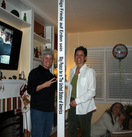A Special Peace Pole Gift-Sacramento, CA-USA