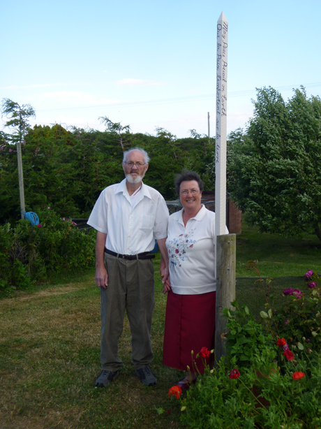 Peace Pole planted in southerly NEW ZEALAND