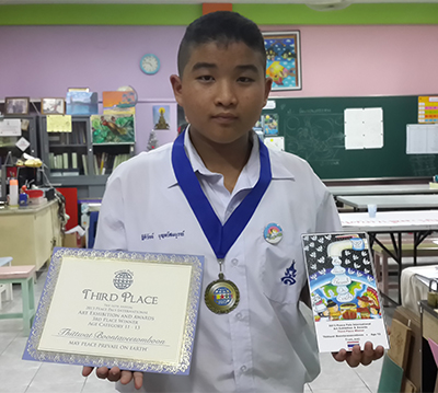Thittwat Boontaveesomboon - 12 Years Old - Third Place Winner