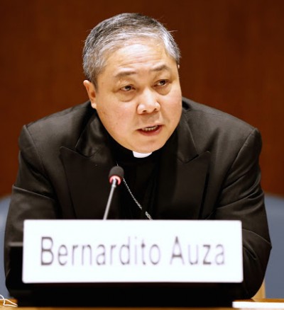 Archbishop Bernardito Auza, Permanent Observer of the Holy See to the United Nations