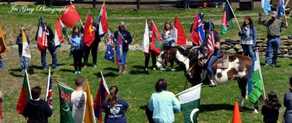 LOHRF Horse and Flags 2