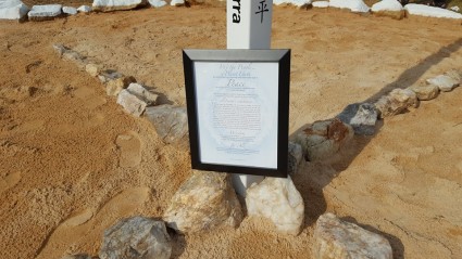 The Peace Proclamation at the Oracle Institute Peace Pole