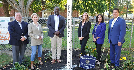 Let’s all do our piece’:  A wish for Peace in eight languages now stands in Braintree, Massachusetts – USA