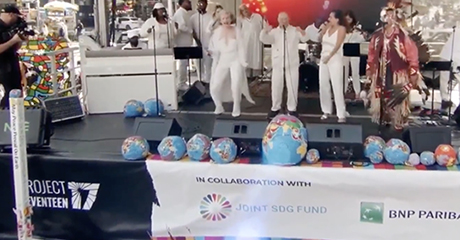 Pause the World for Peace on the International Day of Peace 2023 – Time Square, New York City-USA